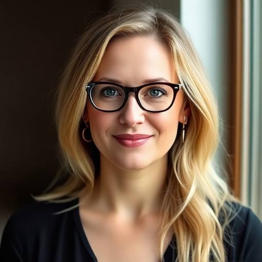 Portrait von Anna Meier, Musikproduzentin und Dozentin